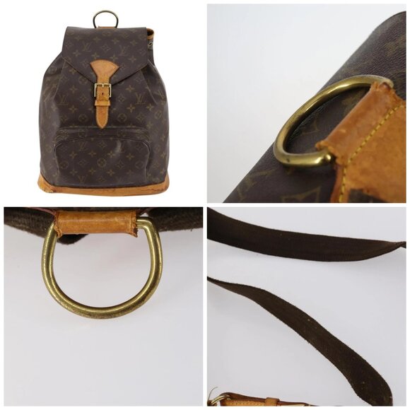 LOUIS VUITTON Monogram Montsouris GM Backpack - Picture 11 of 15